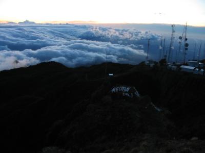 Antennen im Nebel