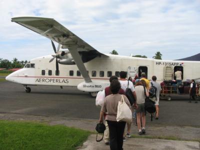Aeroperlas fliegt täglich nach Panama City