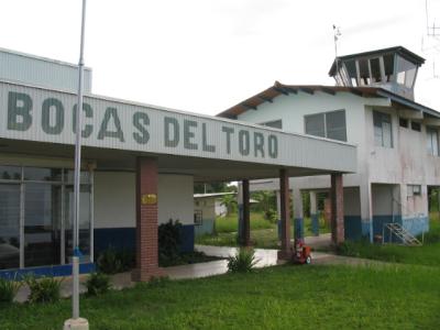 Flughafen in Bocas Del Toro